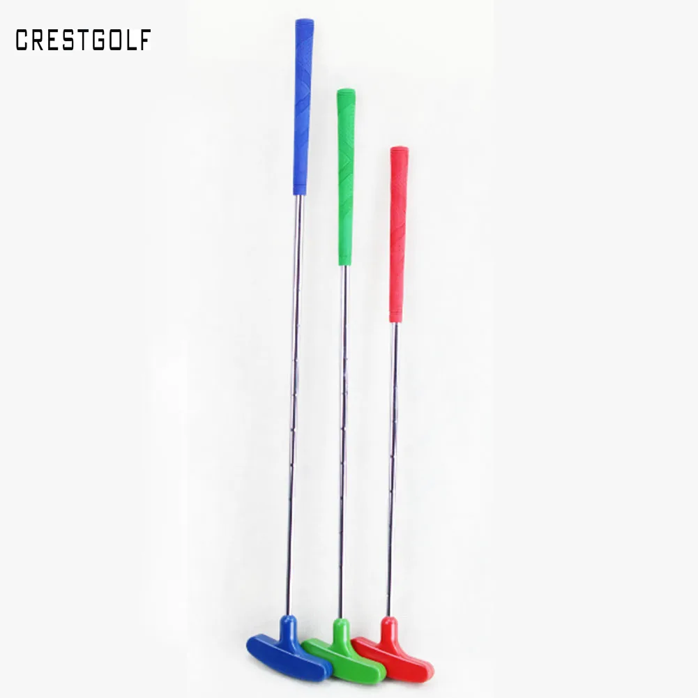 

3pcs/pack Mini Golf Putters Golf Clubs, Clubes de Golf with Rubber Putter Head and Grips and Steel shaft, 6 colors, Custom size