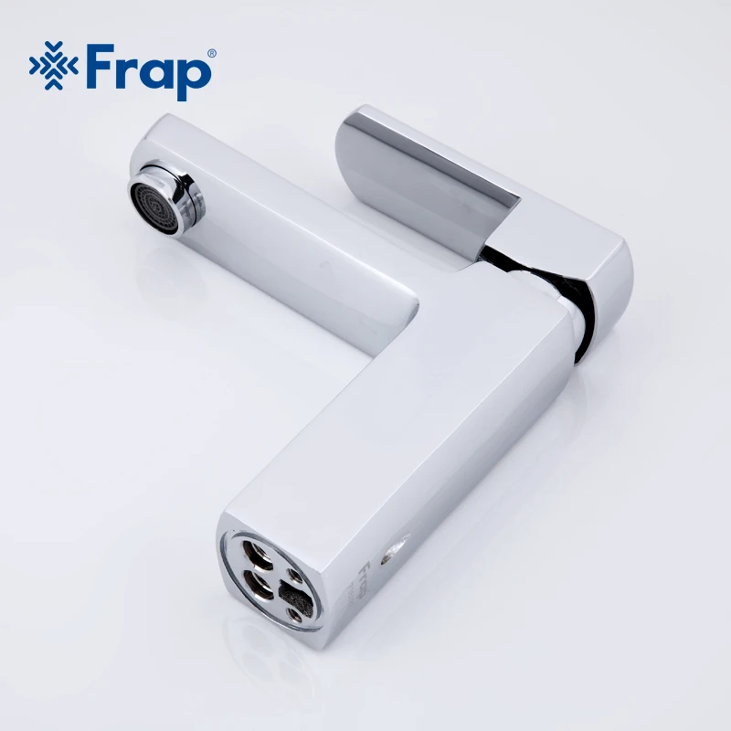 Online Frap Moderne Stil Freies Verschiffen Becken Wasserhahn Kalt und Warmwasser Mischer Torneira Da Bacia Einzigen Handgriff F1073