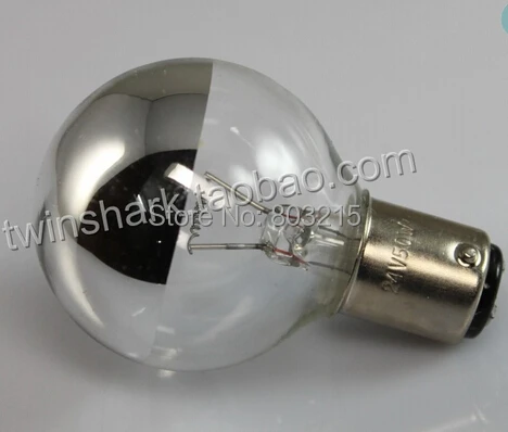 

Silver surgical bulb 24v50w special bulbs shadowless lamp 24v 50w ba15d 15x60mm