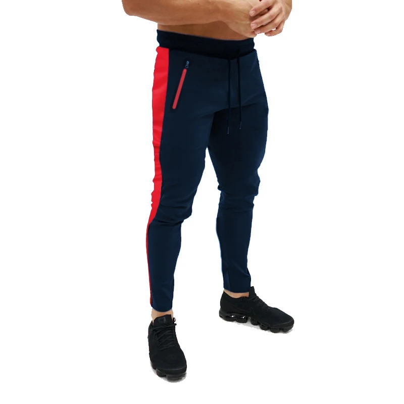 2019 мужские хлопковые брюки, тонкие спортивные эластичные повседневные брюки Harlan с завязками, комбинированные дизайнерские спортивные