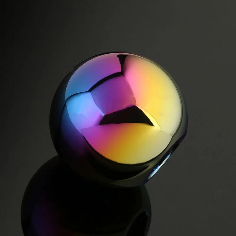 

JDM Neo Chrome Manual Round Gear Shift Knob Universal Fit for CIVIC CR-V MX-5 CX-9 TEANA Murano COROLLA 2016 NEW