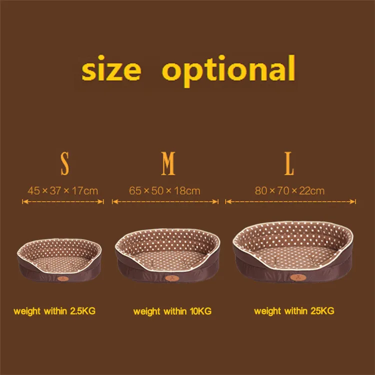 Big Size Extra Large Dog Bed House Sofa Two Sides Convertible All Seasons Kennel Soft Fleece Pet Dog Cat Warm Bed S M L On Sale (1)