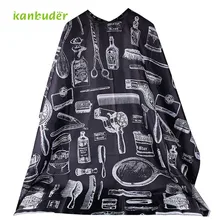 Kanbuder Новая мода Резка волос Водонепроницаемый Ткань Салон Парикмахерская платье накидка довольно парикмахерские парикмахер 1 шт