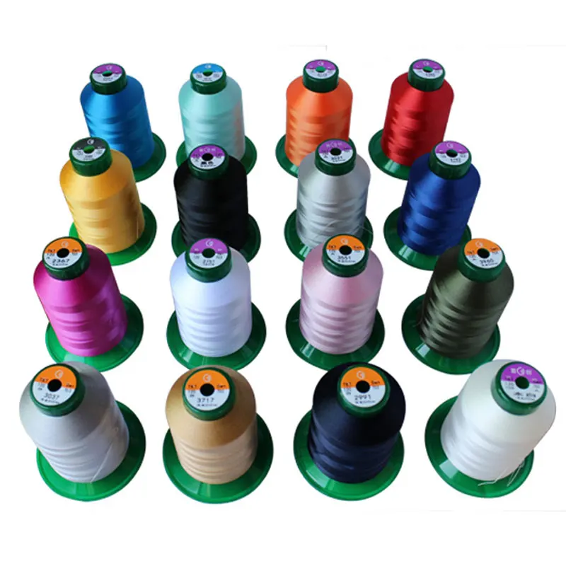 

250D three high-strength polyester sewing thread / silk light sewing thread / canvas leather sofa cowboy thread 1000 meters
