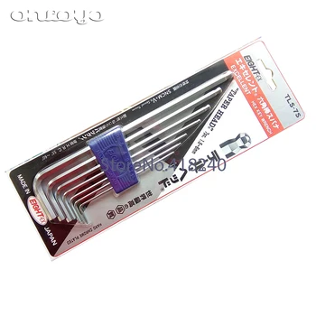 

Computer Embroidery Machine Parts Japan Inner Six Angle Wrench Set Round Ball