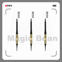 Нейлон мягкий наконечник латунь Дартс электронный дартс 3 piecesset 18 г; 2BA Нитки Dart