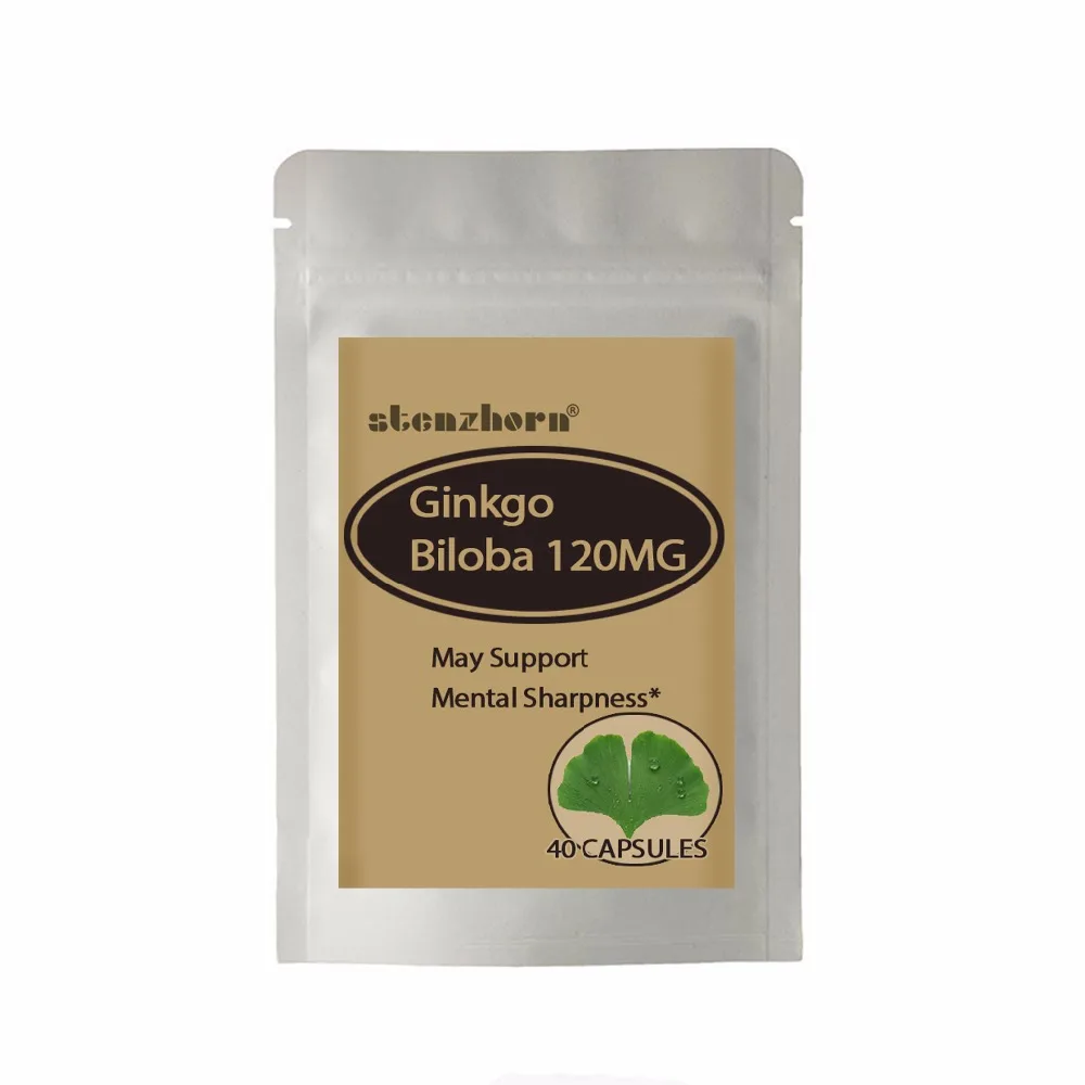 

Ginkgo 40PCS premium quality formula to help support healthy blood circulation, cognitive function and memory.