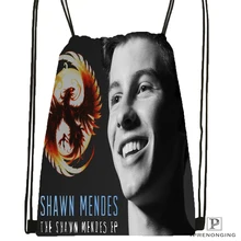 Custom BShawn Mendes походная сумка на шнурке Cute Daypack Kids Satchel(черная спина) 31x40 cm#180531-03-12