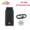 V1.59 V1.70 versión OP COM Auto herramienta de diagnóstico escáner con PIC18F458 chip OBD2 OP-COM/OPCOM CAN autobús para Opel ► Foto 1/6