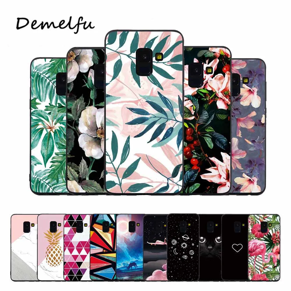 

For Samsung Note 9 Note 8 Luxury Phone Covers For Samsung A3 A5 A7 2017 A5 A7 A6 A8 Plus J7 2018 Soft Case Covers Fundas Coque
