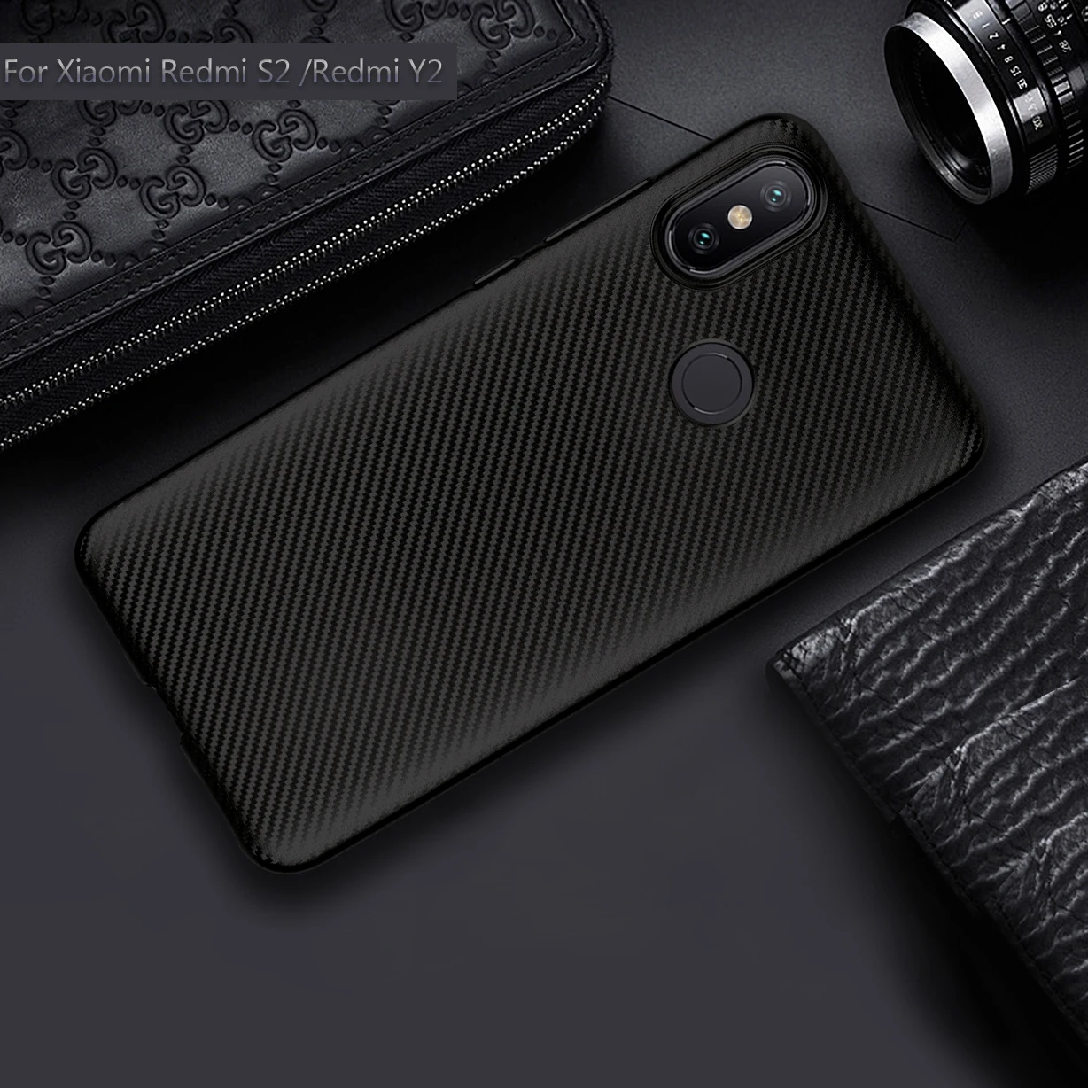 

HATOLY Cover Xiaomi Redmi S2 Case for Xiaomi Redmi S2 Soft Rubber Silicone Armor Phone Shell Phone Case for Xiaomi Redmi S2 / Y2