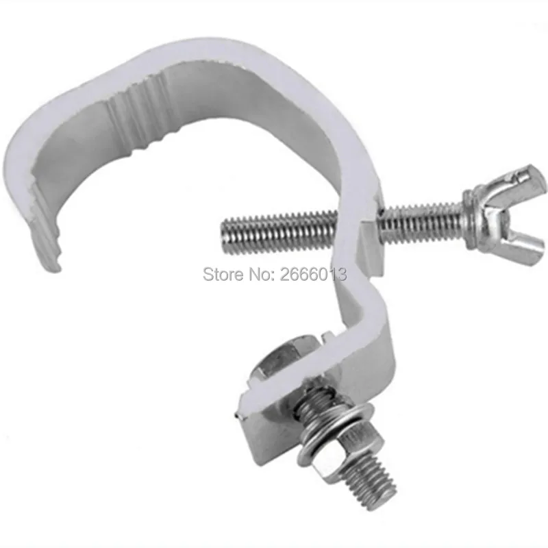 8pcs/ Aluminum Lights Hook, Stage Clamp Bracket DJ Disco Party Lighting