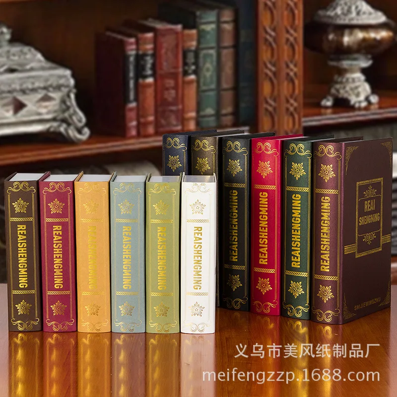 10 قطع المصنعين الجملة محاكاة الأوروبية خزانة التصوير زخرفة الدعائم الكتب كتاب وهمية يمكن cus 10 قطع المصنعين الجملة محاكاة الأوروبية خزانة التصوير زخرفة الدعائم الكتب كتاب وهمية يمكن cus