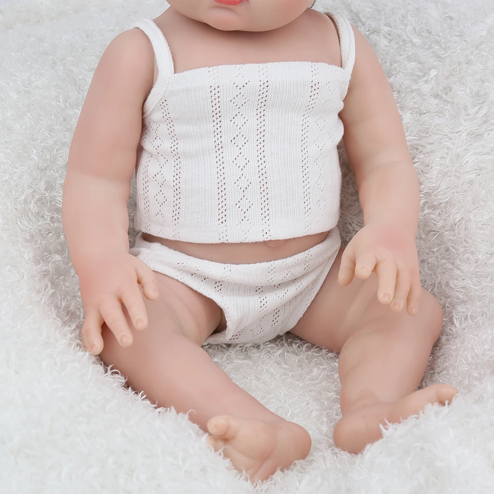 KAYDORA Reborn Baby Doll 17 дюймов полный винил реалистичные детские развивающие красивые игрушки для ванной дети Playmate милый Bebe Reborn menina