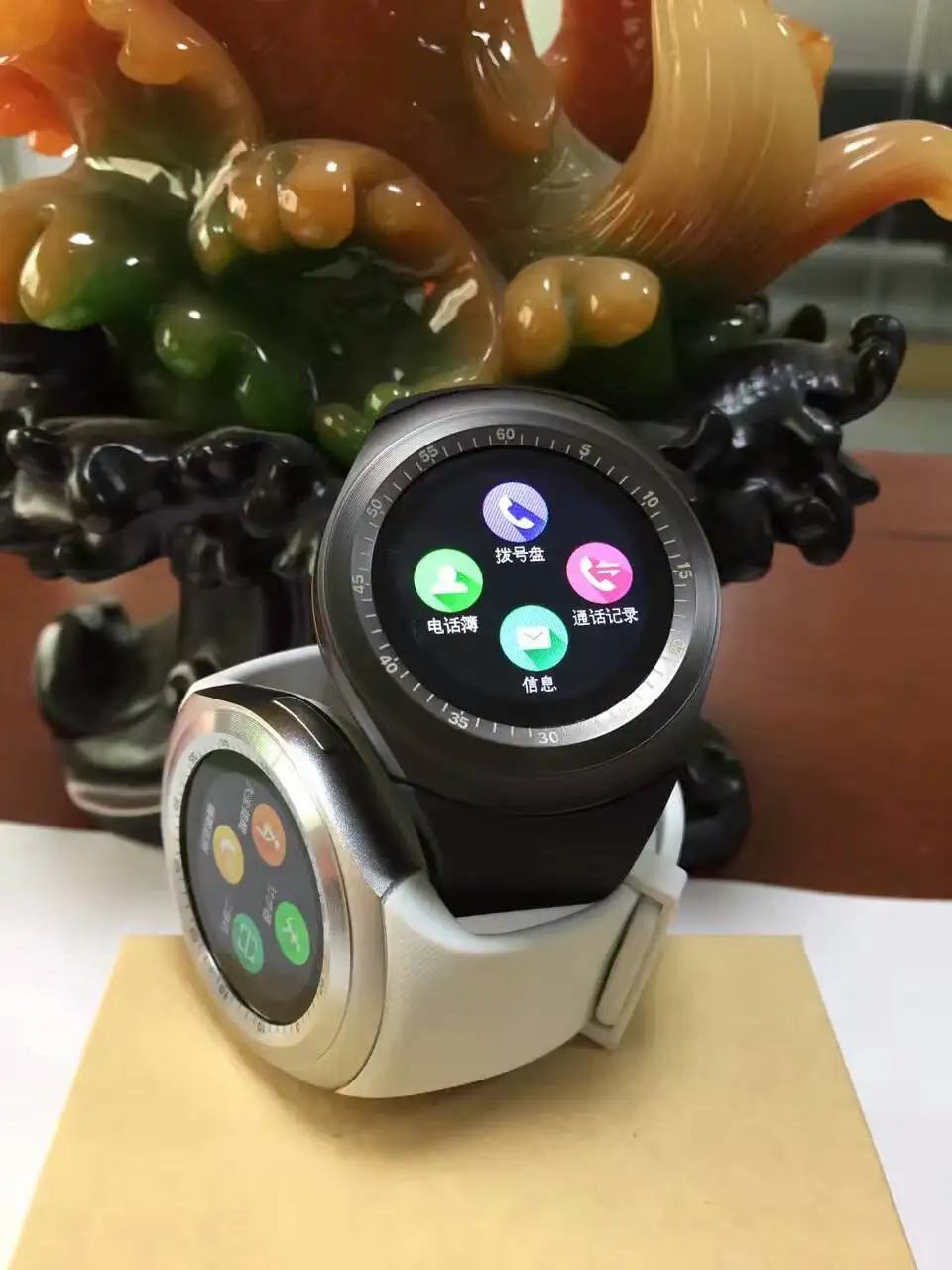 y1 round bluetooth smart watch