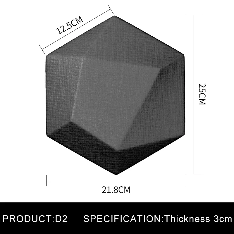 Обои YOUMAN виниловые обои самоклеющиеся настенные покрытия панели s минималистичные обои геометрические 3d обои фото панель - Цвет: D2