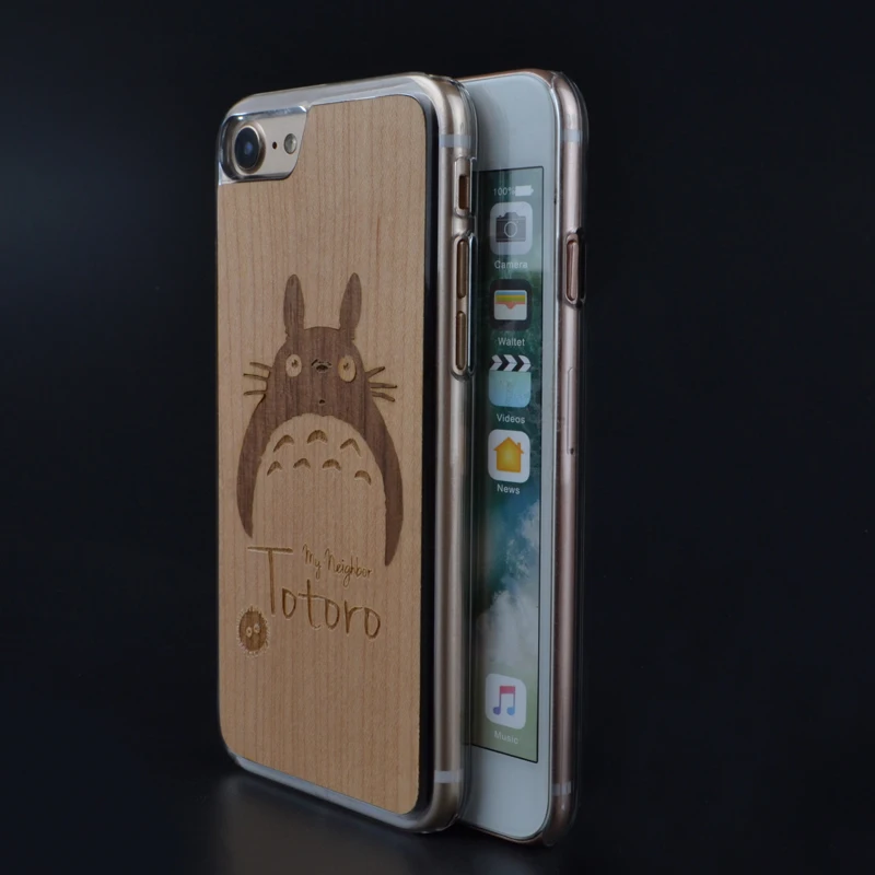Чехол для телефона My neighter Totoro Iphone 6 s 7 8 plus X милый деревянный чехол Huawei P10 Plus|case for