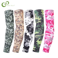 1 пара быстросохнущая Защита от ультрафиолетовых лучей рукава для бега баскетбольные налокотники фитнес-нарукавники спортивные велосипедные нарукавники GYH