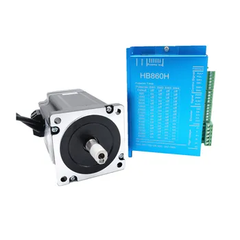 

Nema 34 Stepper Motor Driver 8.5N.m Servo Motor 86HB250-118B+HB860H Closed-loop step motor 8.5NM 86 Hybrid closed loop 2-phase