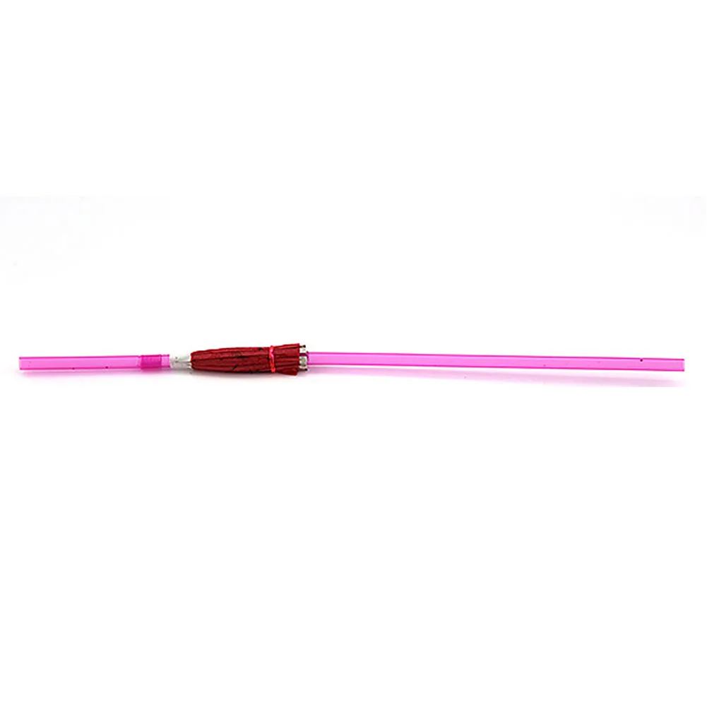 

50PCS Cute Drink Decor Umbrella Bent Wedding Cocktail PP Bar Kitchen Disposable Fruit Juice Home Party Supplies Drinking Straws