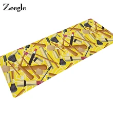 Zeegle ковер для гостиной Противоскользящий кухонный столик-мат коврик на стул и на пол мягкий ковер для спальни прикроватные коврики коврик для ванной