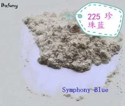 500 г здоровая Натуральная Минеральная пудра MICA порошок сделай сам для мыла краситель для мыла макияж мыло для век Пудра уход за кожей - Цвет: Symphony Blue