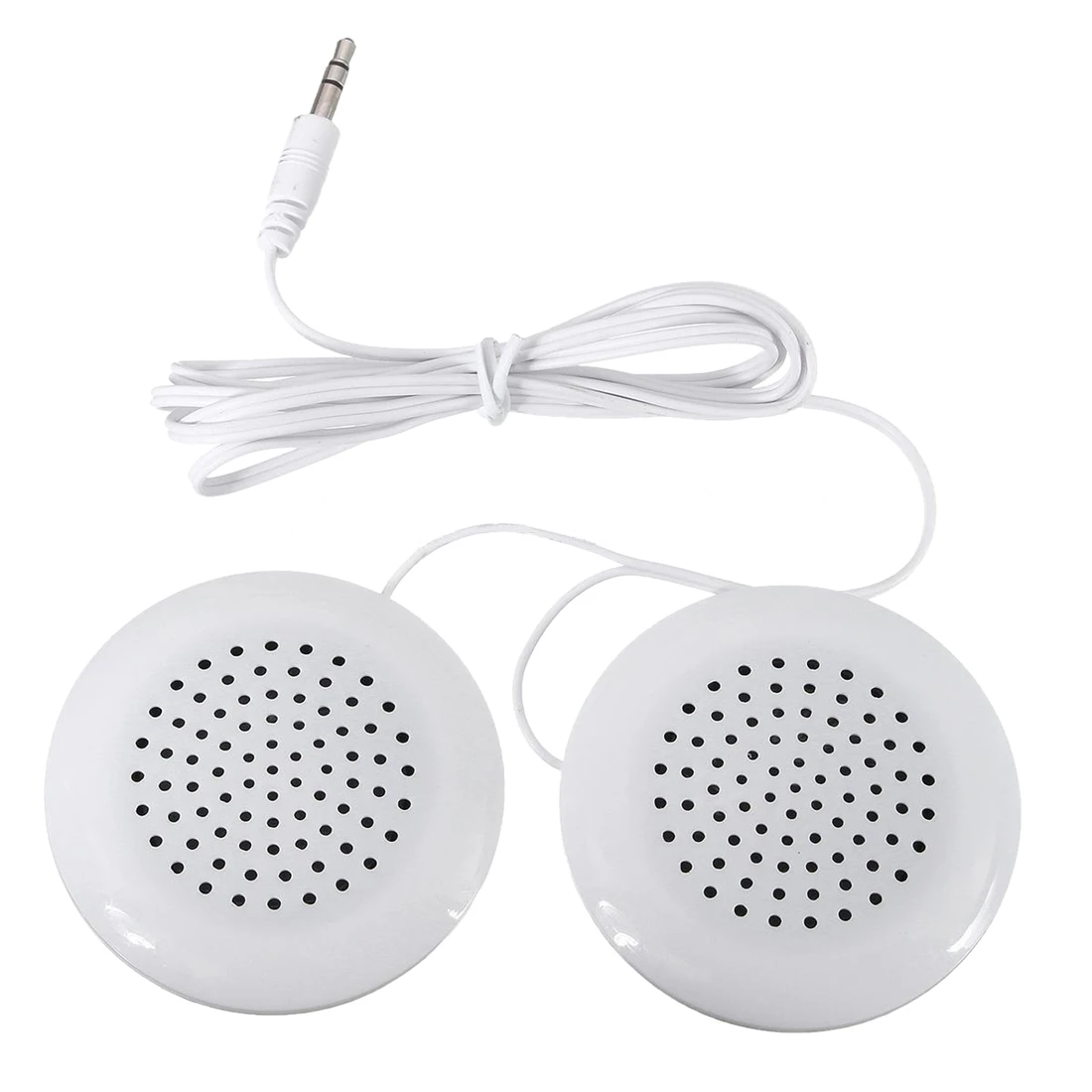Mini White 3.5mm Pillow Speaker for MP3 MP4 Player For iPhone For iPod CD Radio 