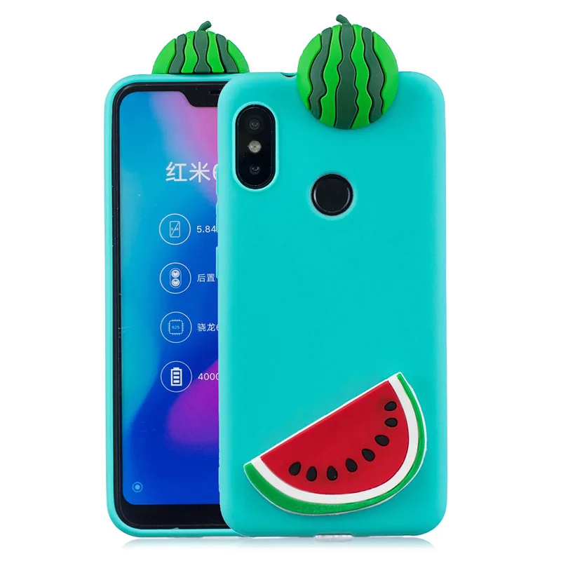 Для xiaomi mi a2 lite чехол для Coque xiaomi mi A2 Lite Xio mi A1 A2 A 2 lite чехол 3D единорог панда кукла мягкий чехол для телефона s - Цвет: R