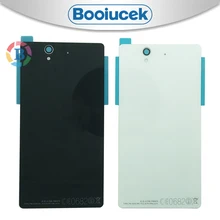 Высокое качество задняя крышка для Sony Xperia Z L36H L36 C6603 C6602 Корпус Крышка для аккумулятора задняя крышка корпуса Frame