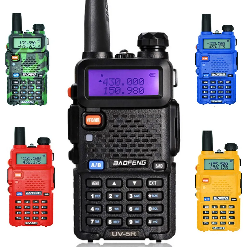 

UV5R Two Way Radio 136-174/400-520Mhz Pofung BF-UV5R Transceiver telsiz UV 5R Ham cb Radio station Baofeng UV-5R Walkie Talkie