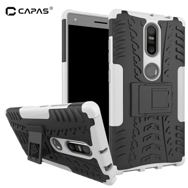 

For Lenovo Phab 2 Plus Case Cover CAPAS PC TPU Tough Armor Shockproof Phone Case for Lenovo Phab 2 Plus 670Y 670M Back Cover
