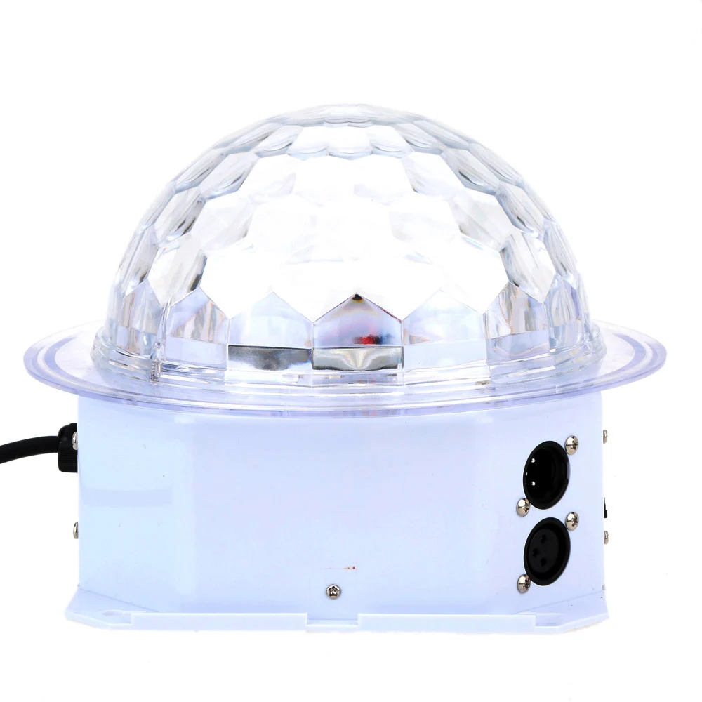 

LIXADA DMX-512 Disco LED Stage lamp Lighting Effect led Rotating Strobe Crystal Magic Ball Effect Par Light 7Channels DJ Stage