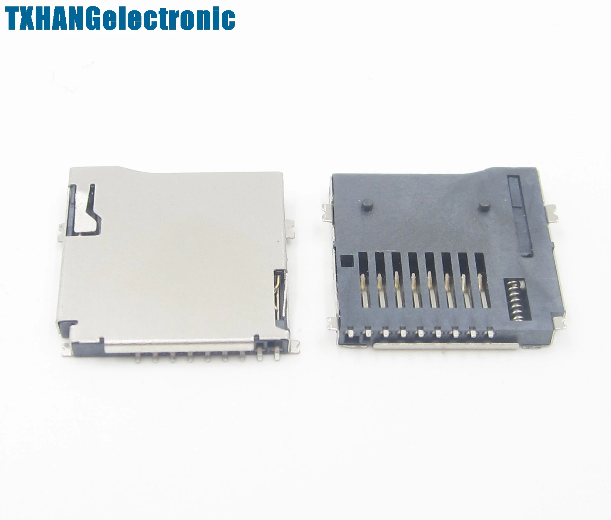 

50Pcs TransFlash TF Micro Memory SD Card Self-eject Socket Plug Adapter