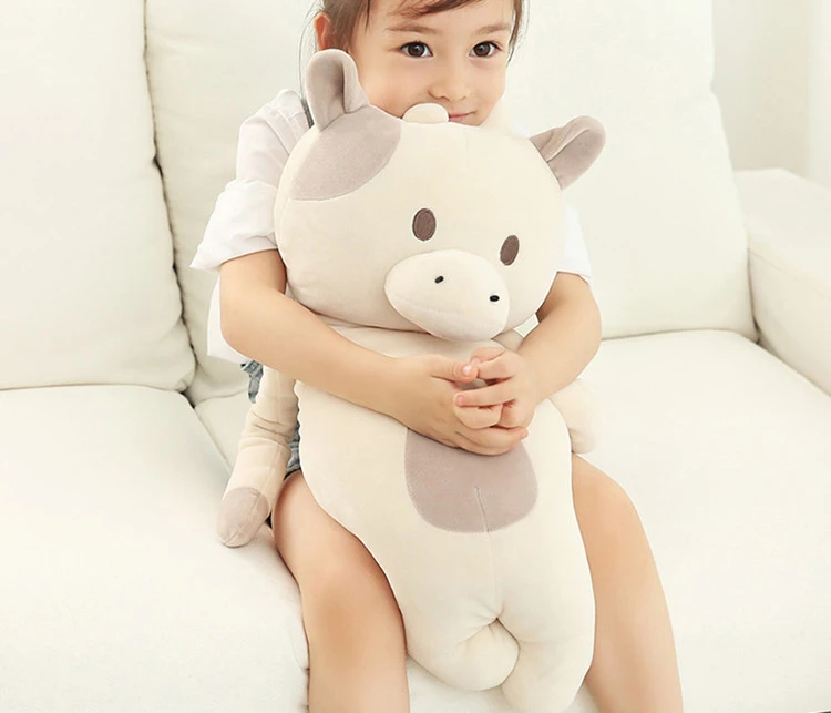 55 センチメートル韓国牛ぬいぐるみ枕玩具女の子枕クマ同行睡眠枕 ハスキーぬいぐるみクッションウサギスロー枕 Girl Pillow Rabbit Pillowstuffed Cushion Aliexpress