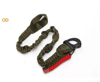

Outdoor Retractable Safety Lanyard Tie-in Safety Multifunctional Tactical Rope Navy Seals Rifle Sling Hunting Accessories