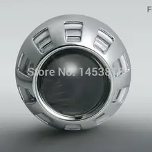 С фабрики 12 г универсальный мотоцикл 2 ''дюймовый Би Hid проектор фара белый красный синий желтый ангел глаз