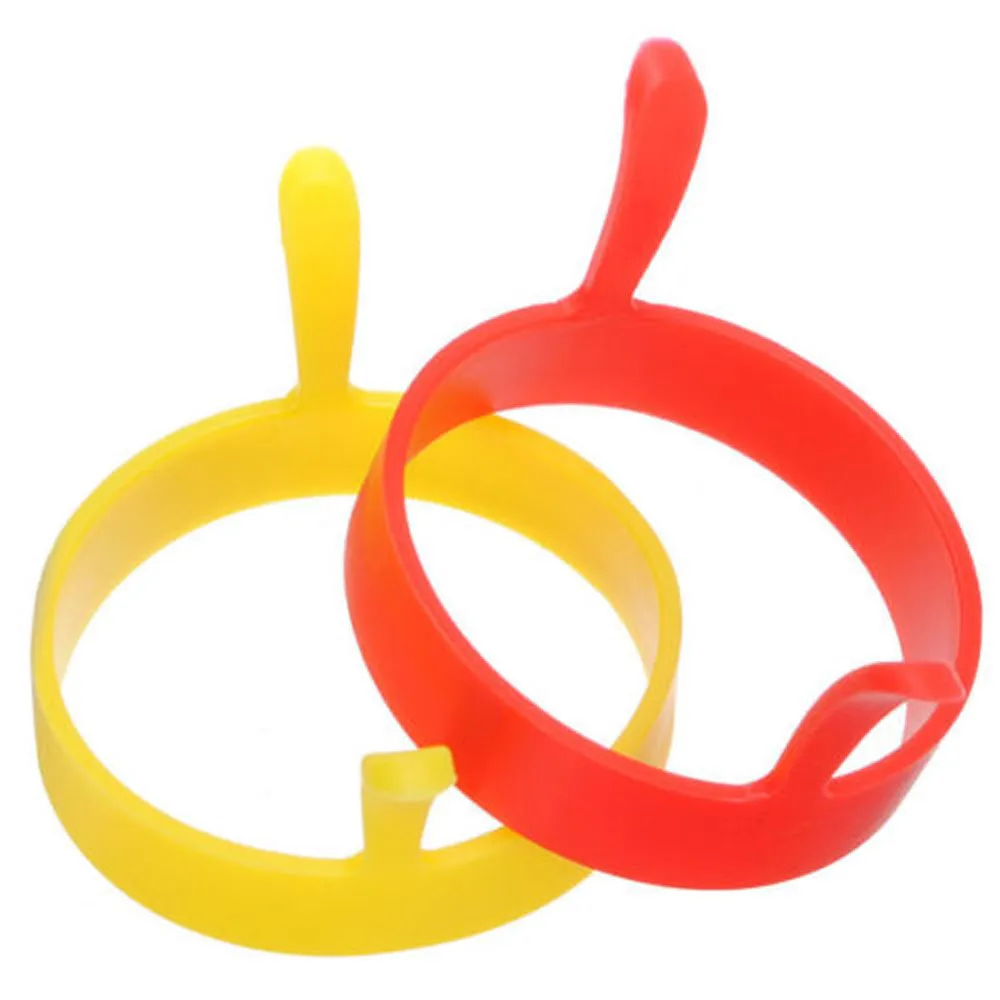 Силиконовая Круглая кольцо для яиц заливная форма для блинов кольцо W ручки антипригарные для жарки Кухонные гаджеты аксессуары Форма Cozinha# LY
