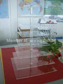 

tier high 12cm 8 Tier Square Free Shipping Beautiful Acrylic Cupcake Stand acrylic Wedding Party cupcake stand