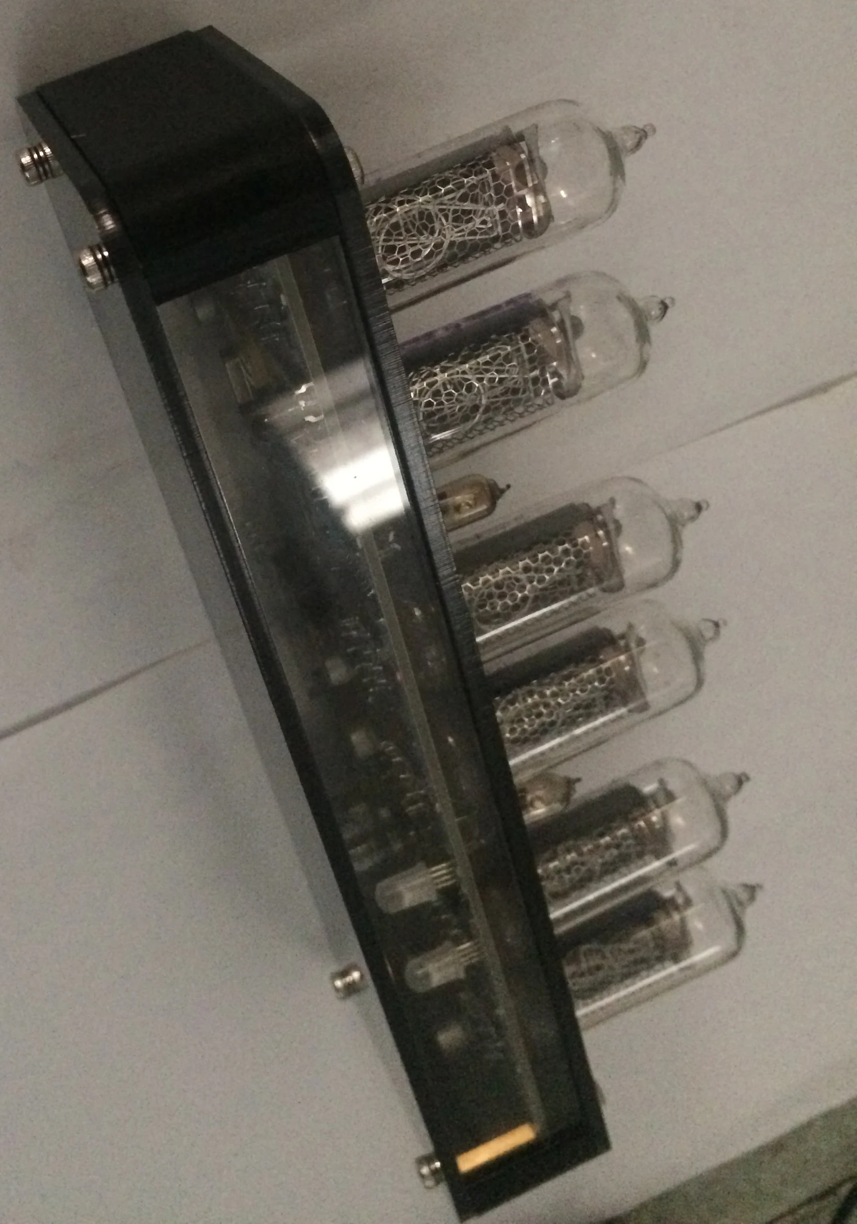 IN 14 светящиеся часы DIY более QS18 12 gps часы|tube clock|clock tubeclock diy |