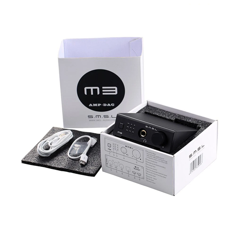 SMSL M3 CS4398 оптический коаксиальный USB DAC и усилитель для наушников 192 кГц|Усилители