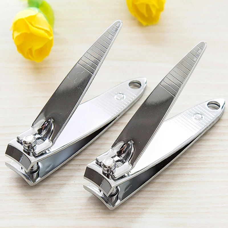 1PC Stainless Steel Nail Clipper Fingernail Trimmer Manicure Nail Art Care Cuticle Clippers Nail