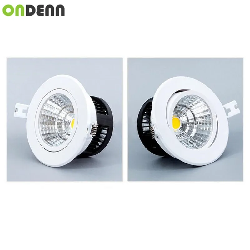 Anti-fog Dimmable Led Downlight COB Luce del Punto del Soffitto 5 W 10 W 20 W 30 W da incasso a soffitto luci Calde Freddo Illuminazione Interna Bianco