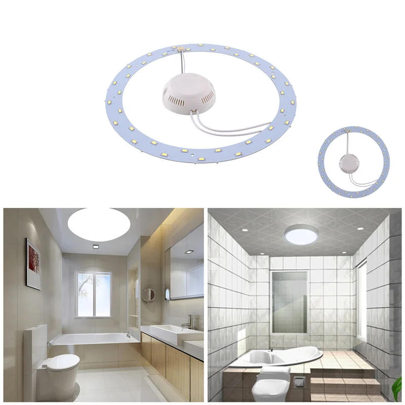 

12W 18W AC220V LED Downlights LED Lighting Plate for Ceiling Lamp 24LEDs 36LEDs SMD 5730 Round Ceiling Board Pure White Circular