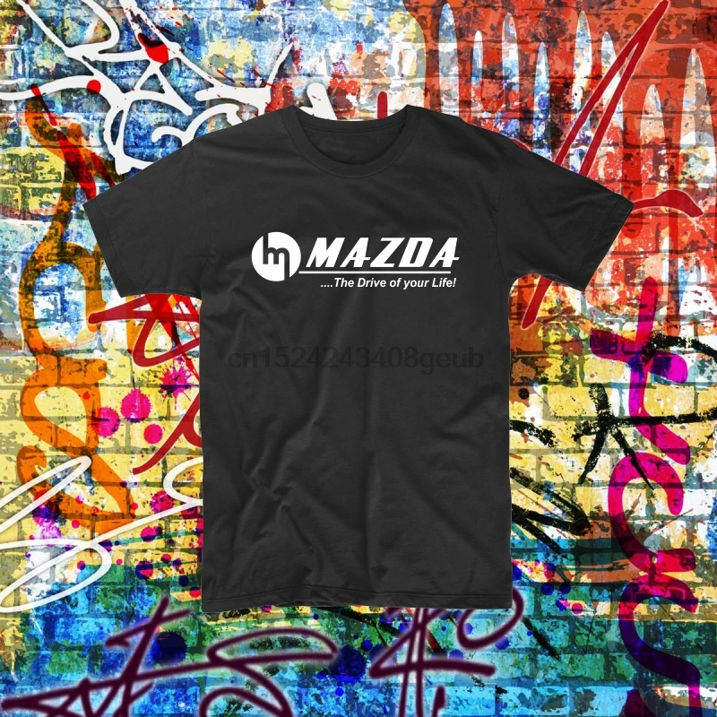 Классическая ротационная футболка Mazda с логотипом R100 RX2 RX3 RX7 RX8 принтом на заказ |