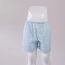 Спортивные шорты Одежда для мальчиков, детская одежда из хлопка спандекс, хлопковые однотонные шорты в полоску