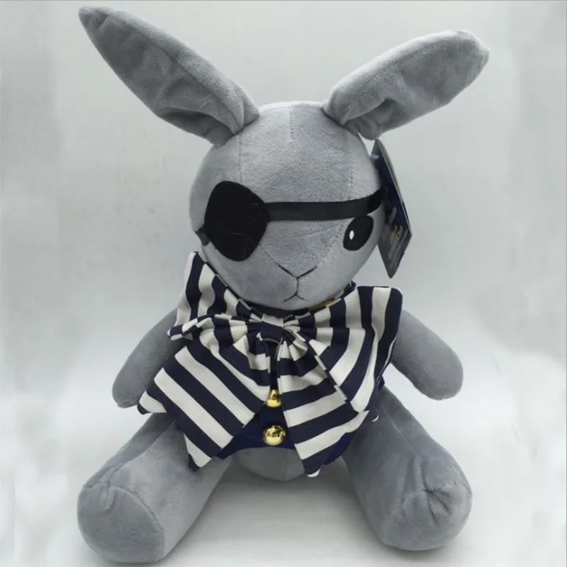 

30cm Anime Cartoon Black Butler ver.Plush Peter Rabbit Plush Toy Cute Girl Stuffed high quality Animal Doll Birthday Gift