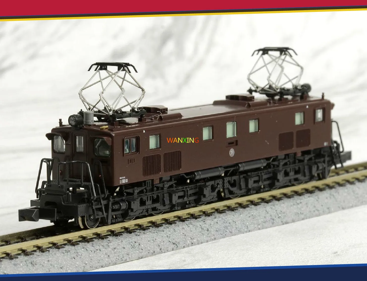 N Модель пропорциональный поезд модель Электрический локомотив EF1312 автомобиль игрушки для детей