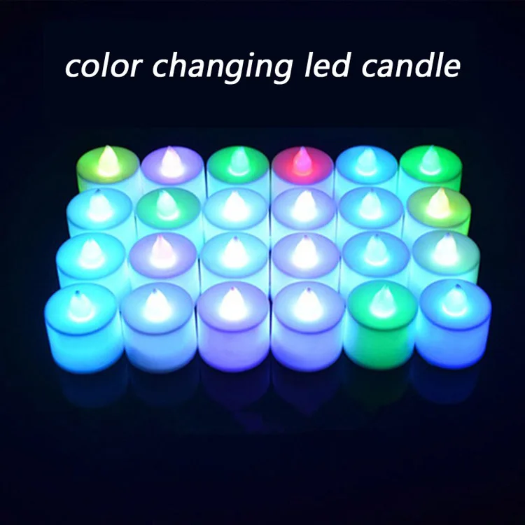 RGB Color changing LED Candle (2)
