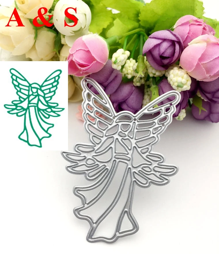 Buy Q87 METAL CUTTING DIES Angel gift Scrapbook card