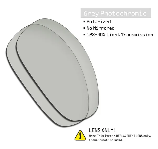 SmartVLT поляризованные Сменные линзы для солнцезащитных очков Окли Джульетта-несколько вариантов - Цвет линз: Grey Photochromic